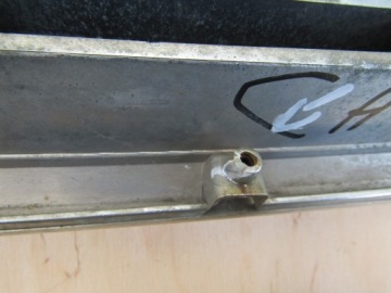 Решетка переднего бампера Ssangyong Rodius I 08-