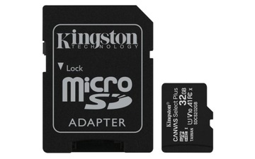 Карта памяти Kingston micro SD 32 ГБ UHS + адаптер