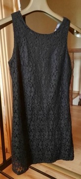 APRICOT Sukienka z koronki czarna XS/S z podszewką