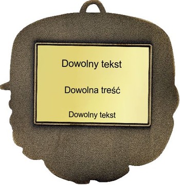 Большая литая 3D МЕДАЛЬ - Плавание M06. ГРАВЕР