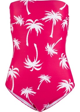 O4983 FIGI DÓŁ OD BIKINI 2W1 NADRUK W PALMY r.38