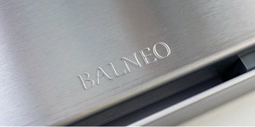 BALNEO Decor Next Wave Линейный слив 90 см, декоративный хром