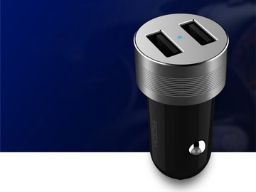 Автомобильное зарядное устройство ROCK Sitor PLUS 2xUSB 2.4A