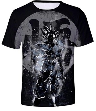 KOSZULKA 3D DRAGON BALL SON GOKU ULTRA INSTYNKT