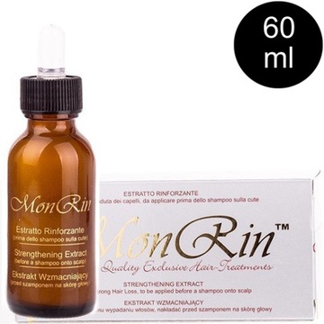 MONRIN УКРЕПЛЯЮЩИЙ ЭКСТРАКТ ДЛЯ СЛАБЫХ И ТУСКИХ ВОЛОС БУТЫЛКА 60 МЛ