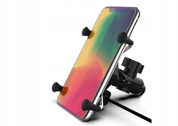 ДЕРЖАТЕЛЬ FreedConn MC7HR ДЛЯ ТЕЛЕФОНА GPS МОТОЦИКЛА USB USB