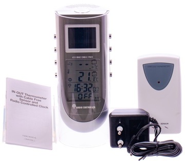 STACJA POGODY Xonix TE601 DCF METEO BAROMETR