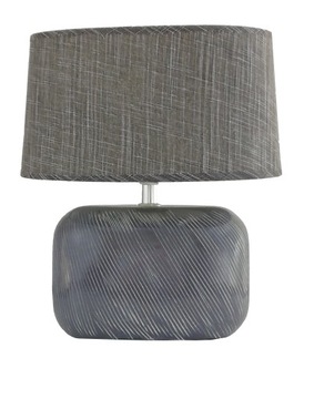 Lampa lampka CERAMICZNA nocna stołowa abażur 2519