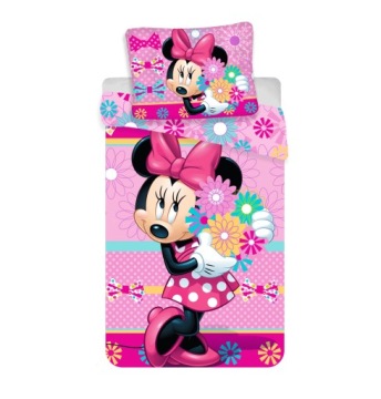 Постільна білизна дитяча мишка minnie міні DISNEY 140x200 см MINNIE MOUSE рожева