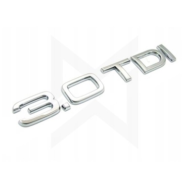 ЭМБЛЕМА AUDI ЗАДНИЙ ЗНАК 3.0 TDI ЗАДНИЙ КАПОТ OEM!!