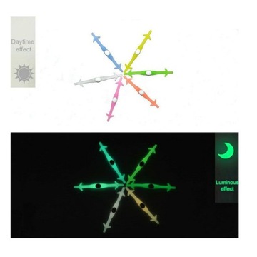 СВЕТЯЩИЕСЯ СИЛИКОНОВЫЕ шнурки SHOES без завязывания шнурков.