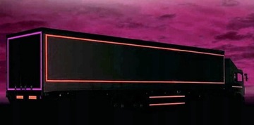 TAŚMA ODBLASKOWA SAMOPRZYLEPNA 1M X 5CM CZERWONA HOMOLOGACJA