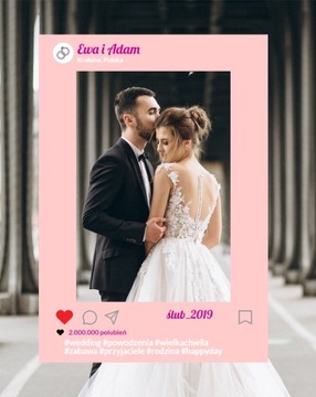 Foto ramka ŚLUB KOMUNIA DZIEŃ DZIECKA fotoramka