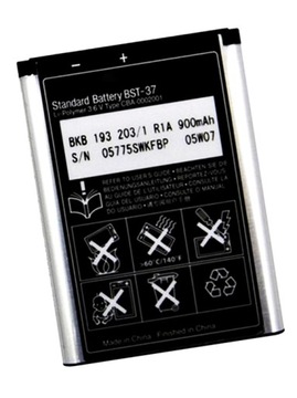 ORYGINAŁ BATERIA BST-37 SONY ERICSSON K600i K608i
