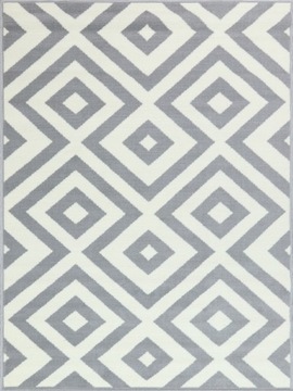 SKANDYNAWSKI DYWAN 120x170 ROMBY RUTA - OKAZJA!!!