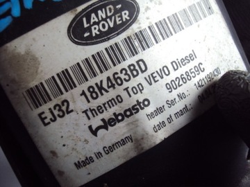 WEBASTO THERMO TOP VEVO RANGE ROVER EVOQUE 2011-