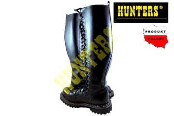 ОХОТНИКИ ГЛАНД 20 ФЕТР СТАЛЬ НОС КОЖА ЧЕРНЫЙ 35