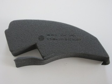 VW BEETLE wytłumienie błotnika lewe 5C5864237B