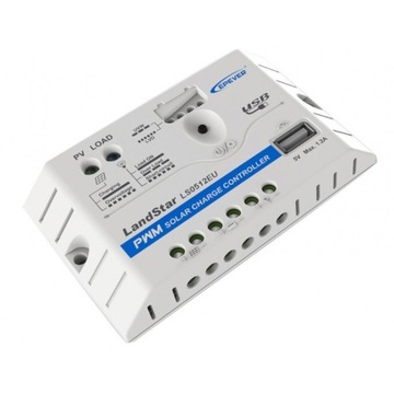 REGULATOR ŁADOWANIA SOLAR KONTROLER 5A USB FOTOWOL