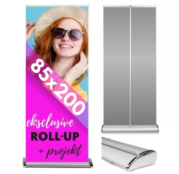 ROLL-UP EXCLUSIVE 85x200 reklamowy ROLLUP BLOCKOUT