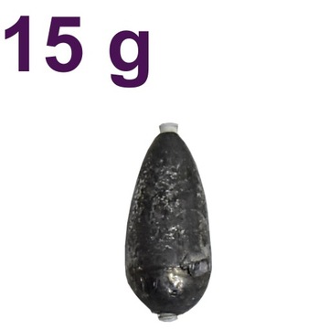 Свинцовая ОЛИВОЧНАЯ ВЕСА С КРЫШКОЙ 15 г