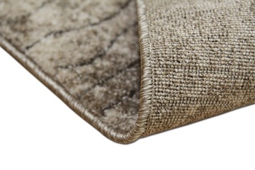 Ковер овальный 60х100 бежево-коричневый мокко практичный НОВИНКА