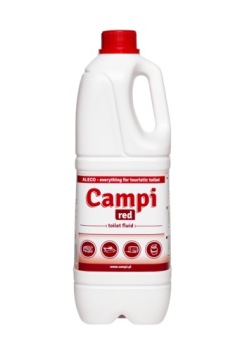 ЖИДКОСТИ ДЛЯ ТУРИСТИЧЕСКОГО ТУАЛЕТА КОНЦЕНТРАТ НАБОР CAMPI 4л СИНИЙ КРАСНЫЙ + БУМАГА