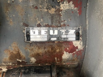 ДВИГАТЕЛЬ DEUTZ F2L712 КОРОБКА ПЕРЕДАЧ 1221401001