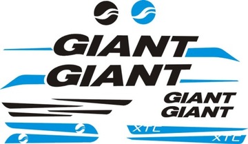 GIANT XTC naklejki na cały rower RÓŻNE KOLORY