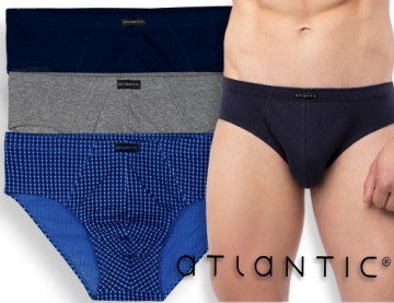 ATLANTIC MP-061 Классические трусы 3 шт. хлопок M