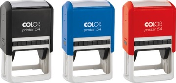 Штамп Colop 54 + ластик
