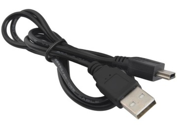 КАБЕЛЬ USB - miniUSB 1,0 м, 1 А USB 1 м USB A Mini-USB A Черный