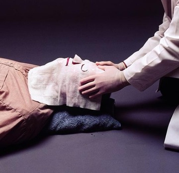 Повязка для лица от ожогов WATER-JEL 30х40см