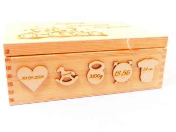CHRISTMAS MEMORY CASE Сувенир на крестины большой