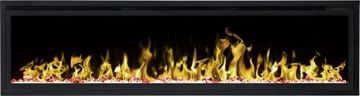Настенный электрический камин со светодиодной подсветкой ROYAL 65 дюймов – хит