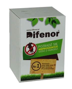DIFENOR ŚRODEK KRETY I NORNICE 1 KG 10% WIĘCEJ