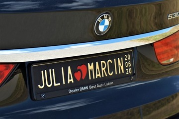 Алюминиевые свадебные таблички. Белый