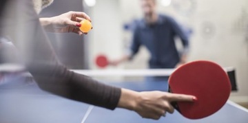 Весло + 2 мяча + чехол ДЛЯ ПИНГ-ПОНГА НАСТОЛЬНЫЙ ТЕННИС