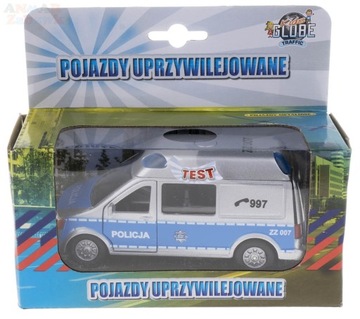 ПОЛИЦЕЙСКИЙ ФУРГОН ПОЛИЦЕЙСКАЯ АВТОМОБИЛЬ МЕТАЛЛ ЗВУК СВЕТ ПРИВОД