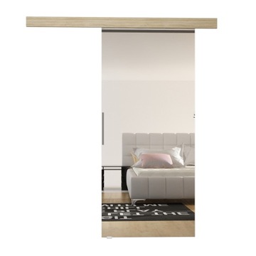 DRZWI PRZESUWNE Marti II 80cm Z LUSTREM naścienne
