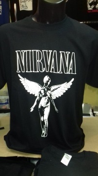 NIRVANA koszulka SITODRUK S,M,L,Xl,XXL