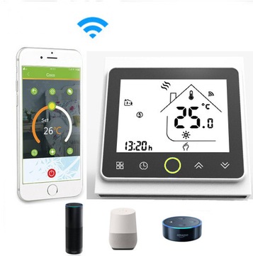 Dotykowy termostat pokojowy WiFi kotła GCBW ALEXA!