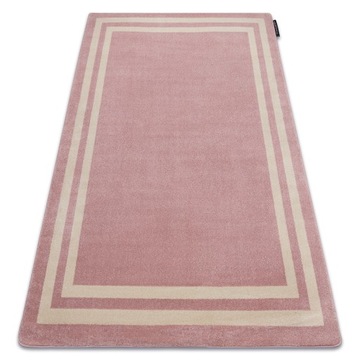 ELEGANCKI DYWAN HAMPTON 160x220 RAMKA róż #GR2926