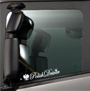 Наклейка на грузовик польского водителя-дальнобойщика *УЗОРЫ *ЦВЕТА