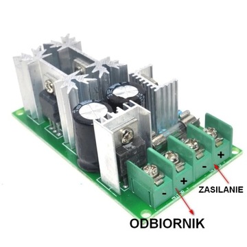 РЕГУЛЯТОР СКОРОСТИ ШИМ МОТОР 10-60В 20А