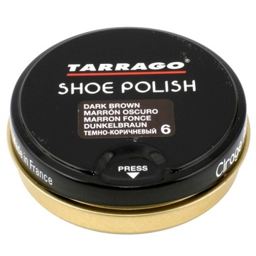 TARRAGO SHOE POLISH WOSK PASTA DO BUTÓW C. BRĄZ 06