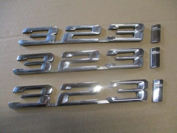 ZNACZEK EMBLEMAT NA KLAPĘ BMW E36 323 i 2.3 i
