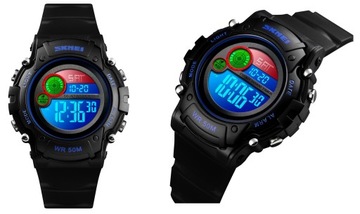 SUPER ZEGAREK DZIECIĘCY KOLOROWE LED NOWY MODEL