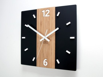 Деревянные настенные часы PRIMO Satin 3D