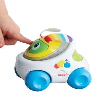 FISHER-PRICE FFF48 FFF50 МУЗЫКАЛЬНЫЕ МАШИНЫ ЖЕЛТЫЕ